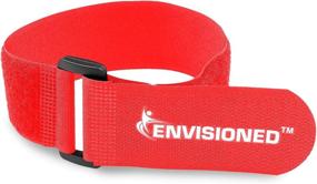 img 4 attached to Securing Cinch Straps 2-Inch: Reusable Material Handling Products