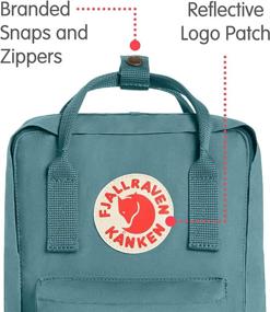 img 3 attached to Fjallraven Kanken Mini Backpack Blue: Compact and Stylish Travel Essential