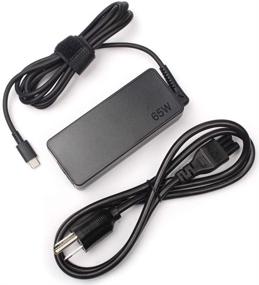 img 4 attached to 💻 65W USB-C Зарядное устройство для ноутбука Lenovo ThinkPad P52s, T480, T480s, T580, T580p, P53s, T590, T490s, T490, T495, T495s, X1 Carbon 6-го поколения, Yoga 920, C930, 730-13IKB (4x20m26268)
