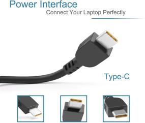 img 2 attached to 💻 65W USB-C Зарядное устройство для ноутбука Lenovo ThinkPad P52s, T480, T480s, T580, T580p, P53s, T590, T490s, T490, T495, T495s, X1 Carbon 6-го поколения, Yoga 920, C930, 730-13IKB (4x20m26268)