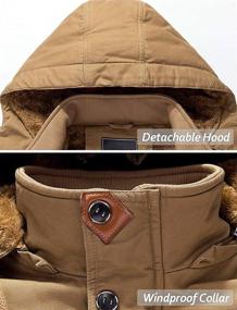 img 2 attached to TACVASEN Military Jackets Winter Pockets Outdoor Recreation in Outdoor Clothing