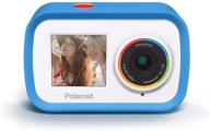 📷 polaroid dual screen 4k 18mp wifi action camera – waterproof sports camera with built-in rechargeable battery and mounting accessories for vlogging, sports, traveling, and home videos logo