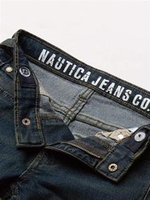 img 1 attached to Nautica Skinny Stretch Denim Driftwood Boys' Clothing : Jeans
