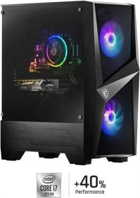 img 3 attached to 💻 MSI Codex R Gaming Desktop, Core i7-10700F, RTX 2060, 16GB RAM, 512GB SSD, WiFi 6, VR-Ready, Win 10 Home (10SC-002US)