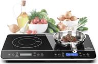 duxtop lcd portable double induction cooktop 1800w: a high-performance electric countertop burner with sensor touch stove - 9620ls/bt-350dz логотип