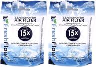 🌬️ enhance refrigerator air quality with fresh flow w10311524 air filter cartridge for whirlpool- 2-pack логотип