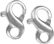 ugems sterling silver medium infinity logo