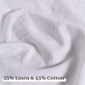 img 3 attached to ATLINIA Linen Duvet Cover Cotton