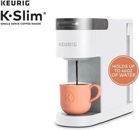 img 3 attached to Кофеварка K-Slim Single Serve от Keurig: аппарат для чашек K-Cup с объемом заваривания от 8 до 12 унций, белого цвета.