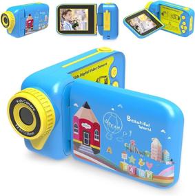 img 4 attached to 🎥 Fun and Versatile NiCuZnGa Camcorder Rotating Recorder for Kids