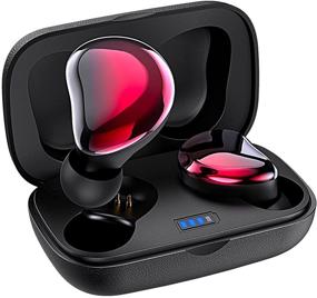 img 4 attached to 🎧 Sontinh CoolBuds2: Upgraded Wireless Earbuds 2021 - Stylish Purple Bluetooth Headphones for Android with Premium Acoustics and 30H Playtime