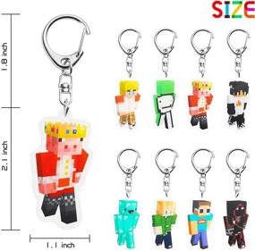 img 3 attached to Technoblade Accessories Character Collectible Keychain