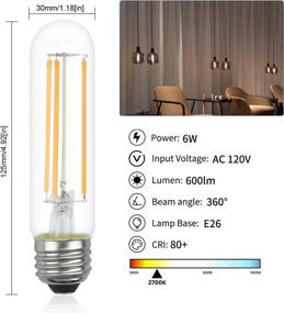 img 2 attached to Luxvista Dimmable Edison Equivalent Vintage