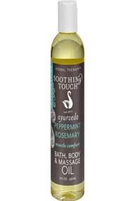 img 2 attached to 💆 Soothing Touch Massage Oil Muscle Comfort for Bath & Body - 8 Fl Oz