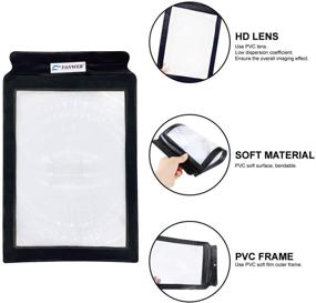 img 3 attached to 🔍 3X Magnifying Glass A4 Full Page Magnifier Sheet - Oversized Reading Magnifier for Small Prints, Books, Newspapers, Maps - Handheld Sewing & Knitting Tool