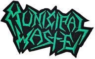 municipal thrash shirts mm46 patches logo