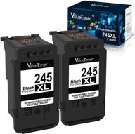 🖨️ valuetoner remanufactured ink cartridge replacement for canon 245xl pg-245xl pg245xl pg-243 for pixma mx492 mx490 mg3022 mg2522 mg2920 mg2420 mg2520 mg2922 mg2924 mg3029 ip2820 printer - black, 2 pack logo