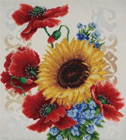 img 4 attached to Triptych Embroidery Contemporary Needlepoint Preciosa Needlework and Embroidery
