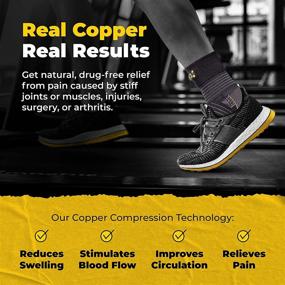 img 3 attached to 🦶 Adjustable Compression Ankle Support by CopperJoint