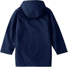 img 3 attached to Wantdo Lightweight Long Rain Jacket for Boys and Girls - Waterproof Hooded Raincoat