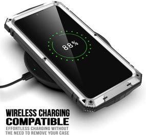 img 3 attached to Compatible With Samsung Galaxy S21 Metal Case