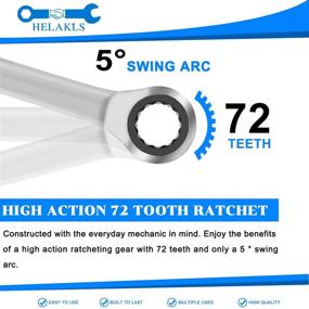 img 2 attached to 🔧 HELAKLS 20-Piece 12-Point Combination Mechanic Set