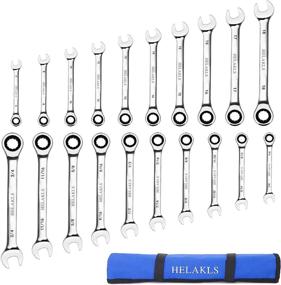 img 4 attached to 🔧 HELAKLS 20-Piece 12-Point Combination Mechanic Set