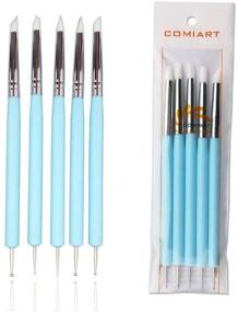 img 2 attached to 🎨 COMIART Color Shapers Clay Sculpting Wallet Tools Set, 3 Inch Size