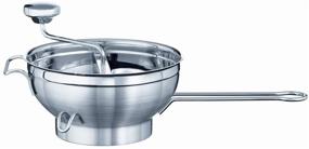 img 3 attached to 🍲 Rösle Stainless Steel Food Mill Grinding Disc Sieve, Coarse, 4 mm/.2-inch Disc Sieve