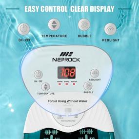 img 1 attached to ⚡️ Ultimate Foot Spa Bath Massager: Soak, Massage, and Relieve Foot Pain with Heat, Bubbles, and Vibration - Includes Massaging Rollers, Jests, Pumice Stone, and Medicine Box