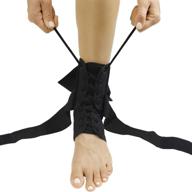 compression ankle 🦶 brace with vive lace design logo