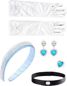 img 4 attached to 🎃 Cinderella Princess Halloween Headband: Perfect Accessories for Your Costume