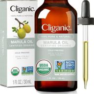 cliganic organic marula oil 1oz logo