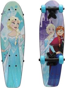 img 3 attached to PlayWheels Frozen Cruiser Skateboard Sister