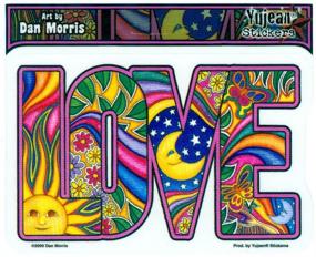 img 1 attached to 💖 Dan Morris - Love - Custom Sticker / Decal