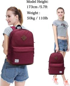 img 3 attached to 🎒 Versatile and Durable Classic Lightweight Water Resistant Rucksack Backpacks