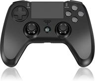 geemee ps4 controller: wireless bluetooth gamepad for playstation 4 - dual vibration, gyroscopes, and touch panel - compatible with ps4/ps4 slim/pro/ps3 logo