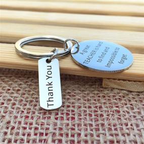 img 1 attached to 🙏 Show Your Gratitude: Teacher Appreciation Gifts Keychain for Teachers - A Perfect Token of Appreciation