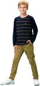 img 3 attached to 🧒 Leo&Lily Big Boys' LLB431: Stylish and Comfortable Clothing for Trendy Kids