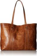 👜 cognac frye db181 melissa shopper: perfect women's handbags & wallets logo