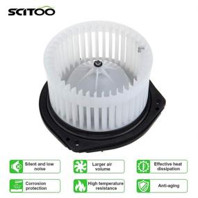 img 2 attached to 🔥 SCITOO AC обогревательный вентилятор для Buick Lesabre, Cadillac Deville, Seville & Olds Aurora - высококачественный вентилятор ABS (модели 2002-2005)