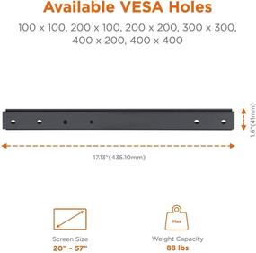 img 2 attached to 📺 Link2Home Fixed Mount for TVs up to 57 in. No Stud Installation Needed