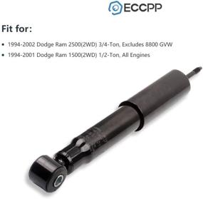 img 1 attached to 🚗 ECCPP Front Pair Shocks Struts for Dodge Ram 2500 & 1500 - 1994-2002 Compatibility