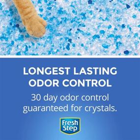 img 1 attached to 🐱 Premium Cat Litter - Fresh Step Crystals, Scented, 16 lb (2 Pack of 8 lb Bags)