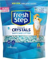🐱 premium cat litter - fresh step crystals, scented, 16 lb (2 pack of 8 lb bags) logo