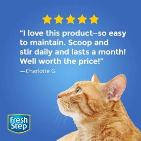 img 2 attached to 🐱 Premium Cat Litter - Fresh Step Crystals, Scented, 16 lb (2 Pack of 8 lb Bags)