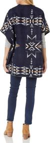 img 1 attached to Pendleton Womens Leather Plains Jacquard