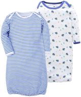 👶 marquebaby unisex baby sleep gown: 100% breathable cotton, soft & lightweight – perfect for boys and girls! logo