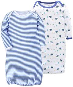 img 3 attached to 👶 Marquebaby Unisex Baby Sleep Gown: 100% Breathable Cotton, Soft & Lightweight – Perfect for Boys and Girls!