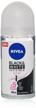 🌑 nivea invisible for black & white clear roll-on anti-perspirant deodorant 50 ml (pack of 3): long-lasting protection & no stains logo